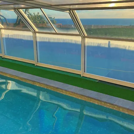 Con Piscina Privada Climatizada 29ºc 펜션